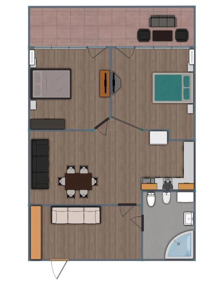 Arcadia Palace 2-Bedrooms Apartment With Terrace Odesa Exterior foto